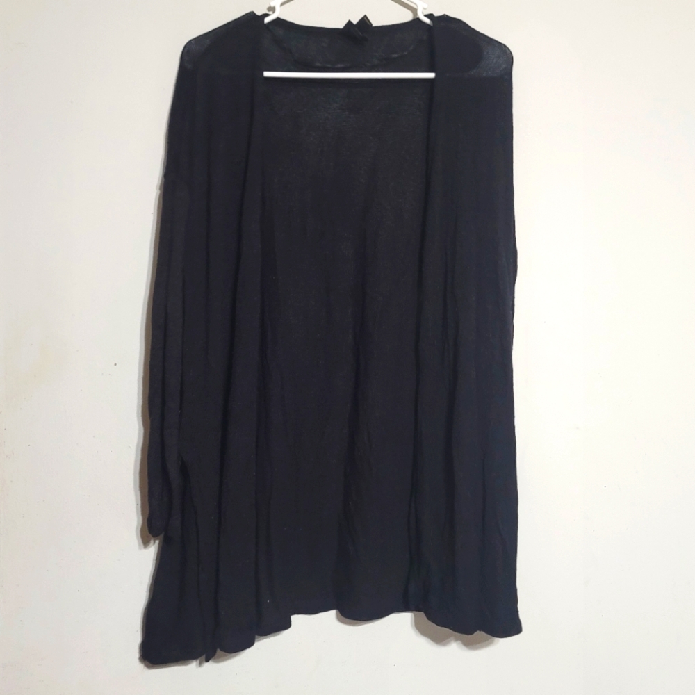 Worthington Black Knit Cardigan Sz Small‎
